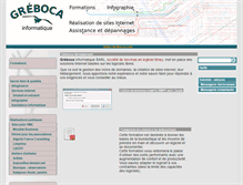 Tablet Screenshot of greboca.com